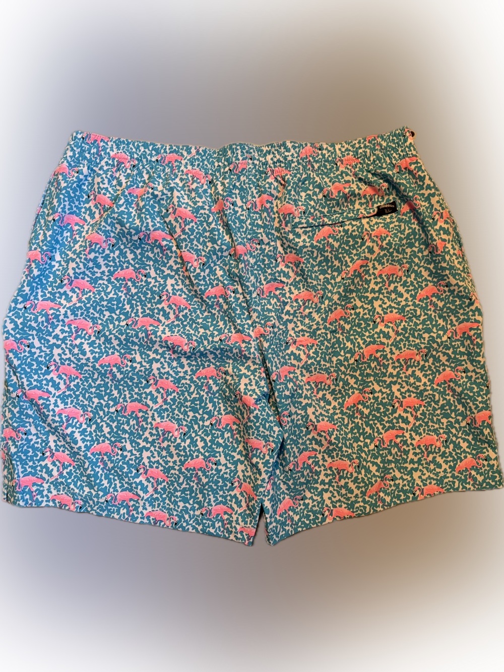 Chubbies The Domingos Are Flamingos Swim Trunks  7” inseam Men’s Shorts XXL